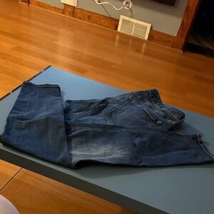 Old Navy Women's Skinny Jeans in Dark Blue